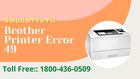 Great Ways To Fix Brother Printer Error 49 Code
