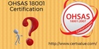 Where does OHSAS 18001 Occupational Health & Safety Management 