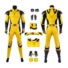 Wolverine Yellow Costume Deadpool 3 James Logan Howlett Hallowe