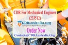 CDR For Mechanical Engineer (ANZSCO 233512) At CDRAustralia.Org