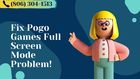 Fix Pogo Full Screen Mode Problem | Dial (806) 304-1513