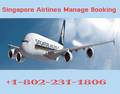 Singapore Airlines Manage Booking 